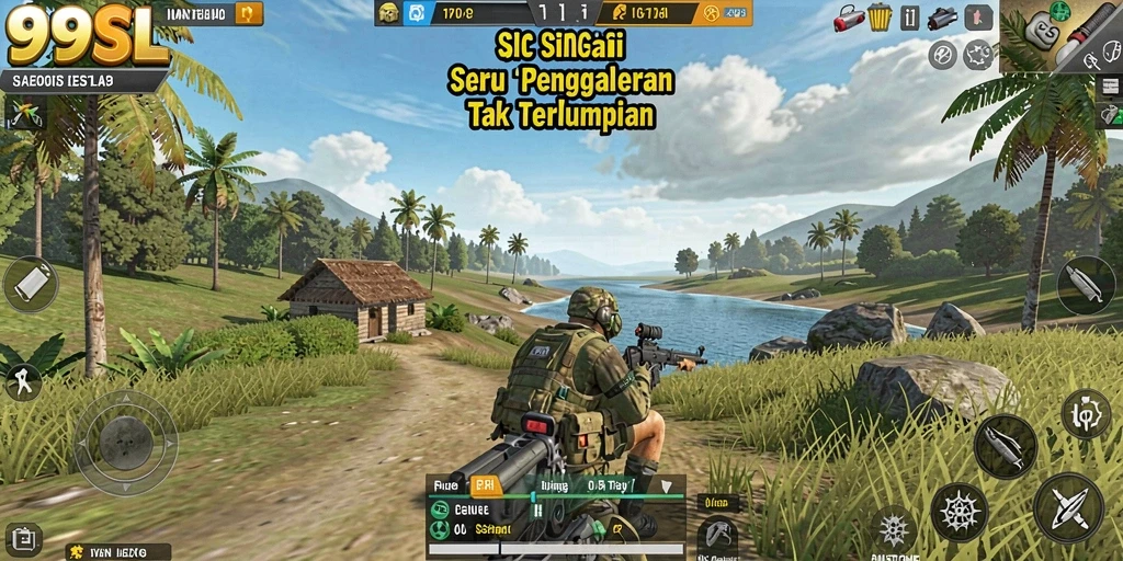 Screenshot menunjukkan gameplay seru dan interaktif 99SL.