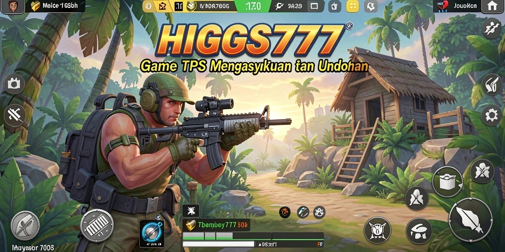 Tampilan gameplay HIGGS777 yang menegangkan dan penuh aksi.