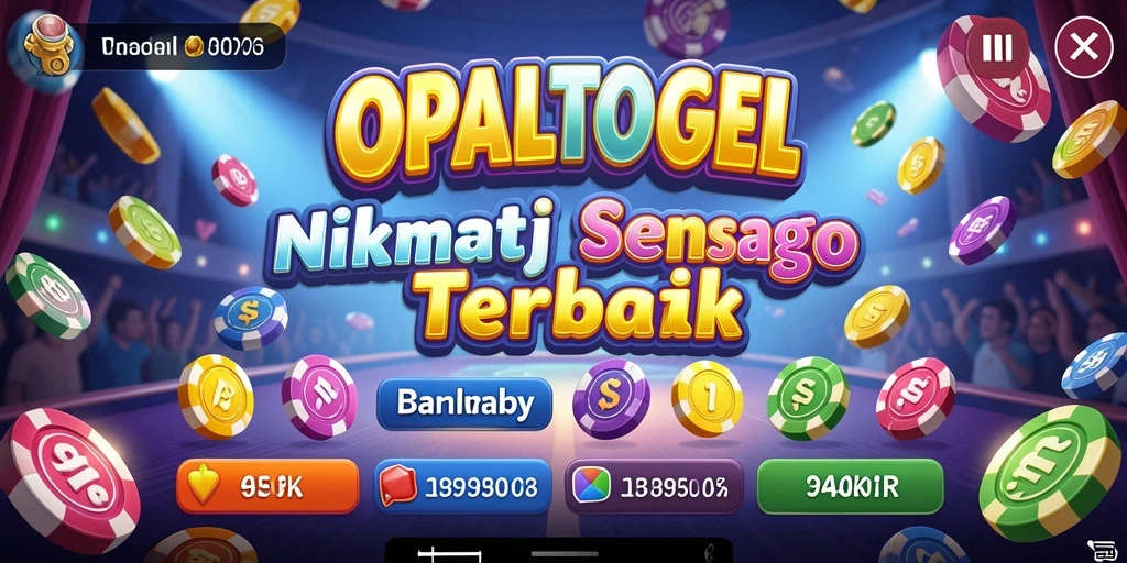 Tampilan menarik dari gameplay Bingo di OPALTOGEL.