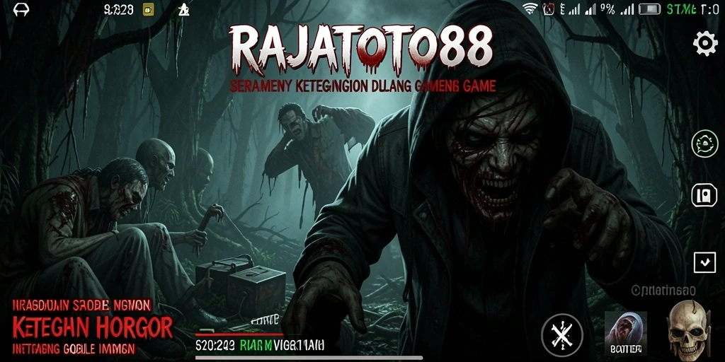 Screenshot gameplay dari RAJATOTO88 yang menampilkan momen menegangkan.