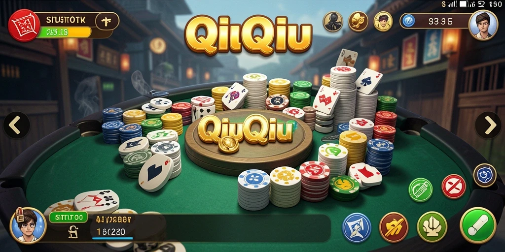 Tampilan menarik permainan QiuQiu di SITUSTOTO.