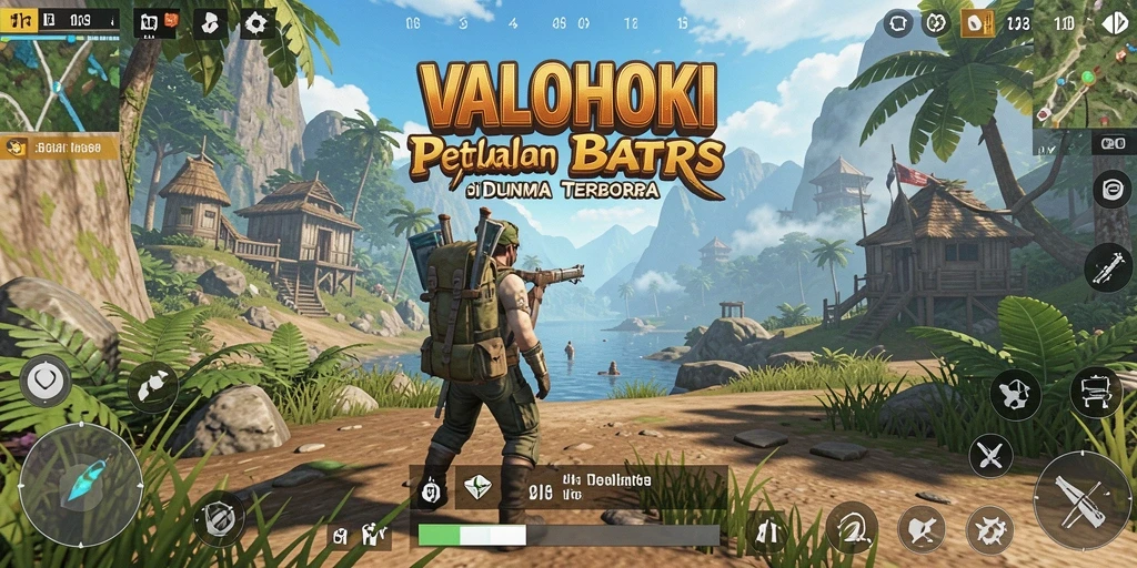 Menampilkan gameplay menarik di dunia terbuka VALOHOKI.